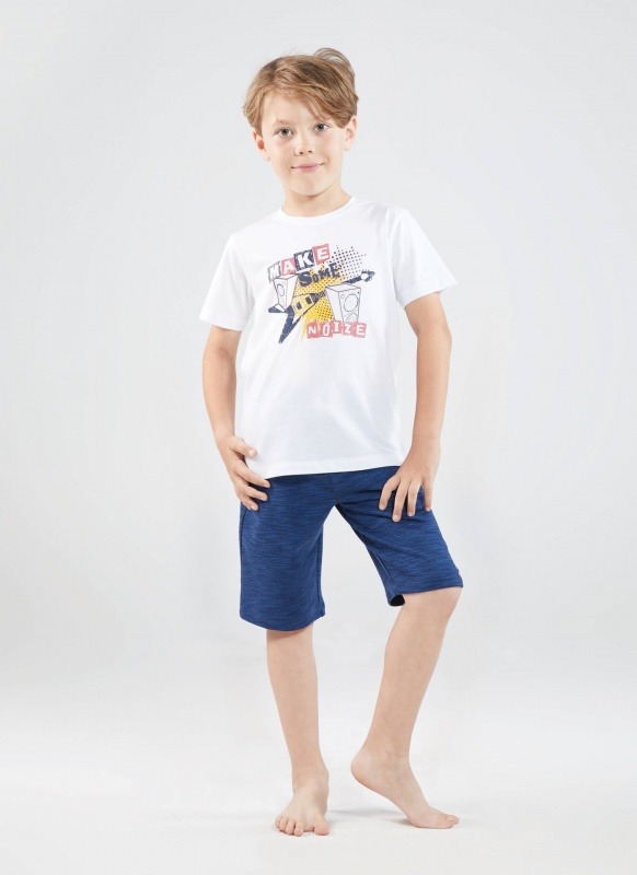Erkek Çocuk T-Shirt - 7910 - Beyaz - 1