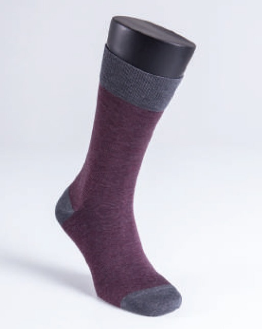 Erkek Çorap 9910 - Bordo - 1