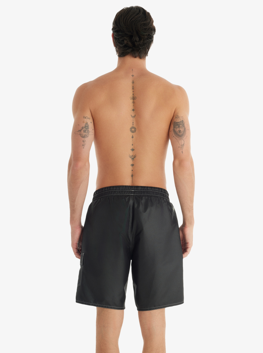 Erkek Deniz Şortu 10764 - Siyah - Blackspade (1)