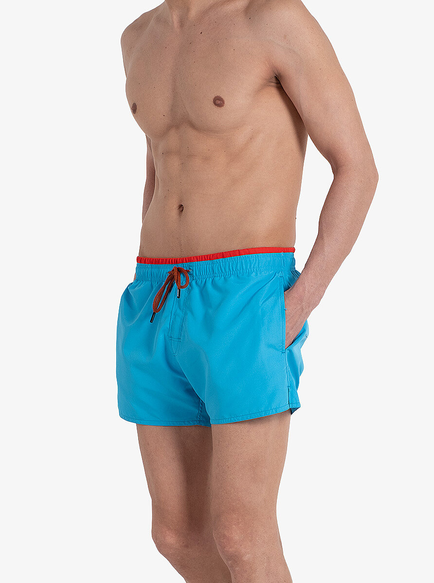 Erkek Deniz Şortu 10865 - Mavi - Blackspade