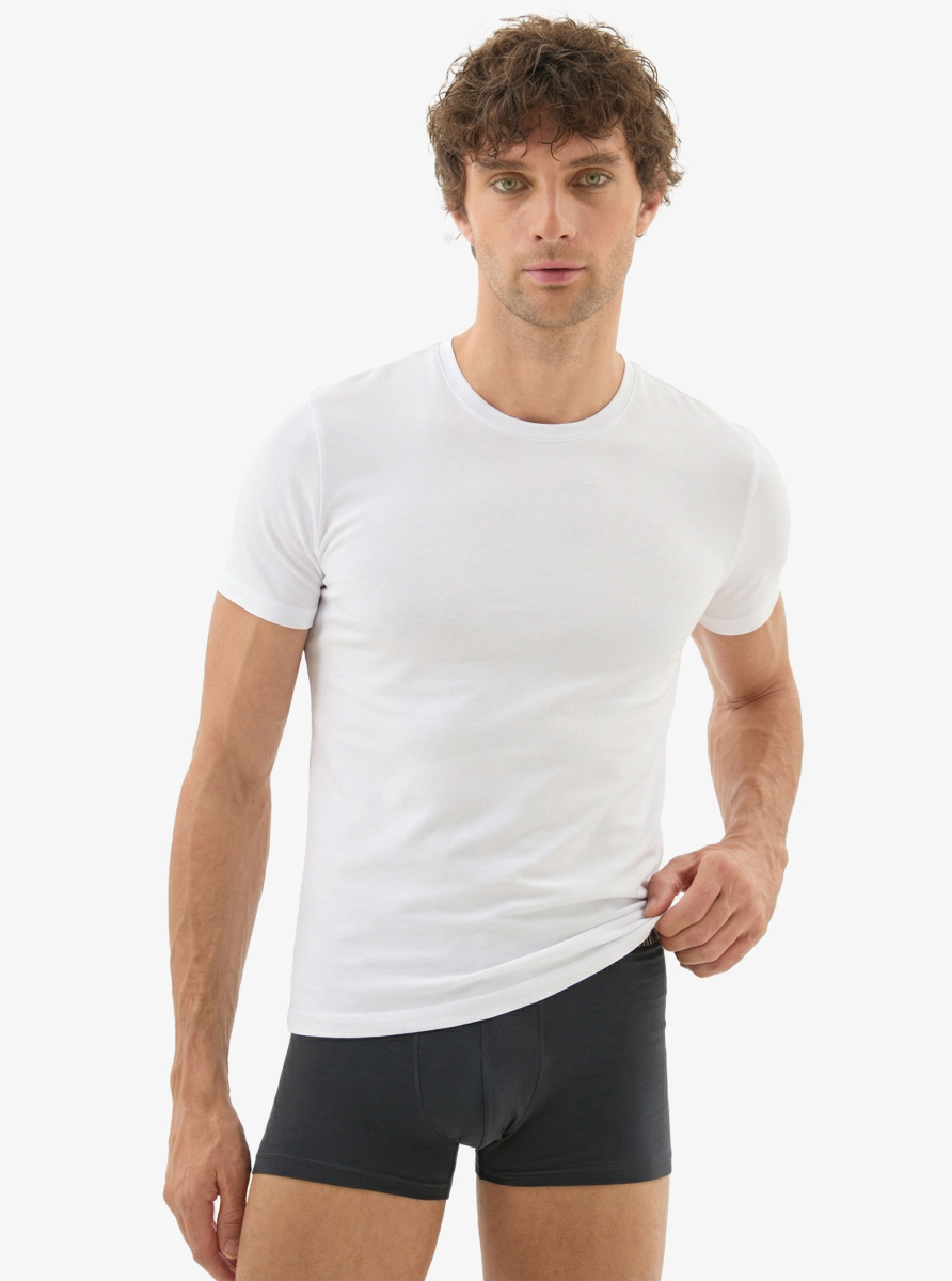 Erkek Fanila Bisiklet Yaka Aura 9506 - Beyaz - 1