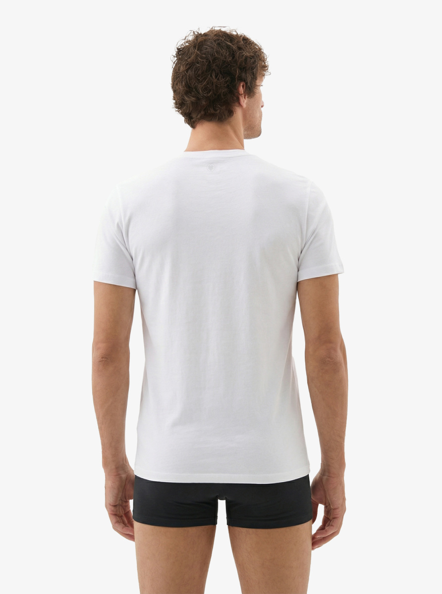 Erkek Fanila Bisiklet Yaka Aura 9506 - Beyaz - Blackspade (1)