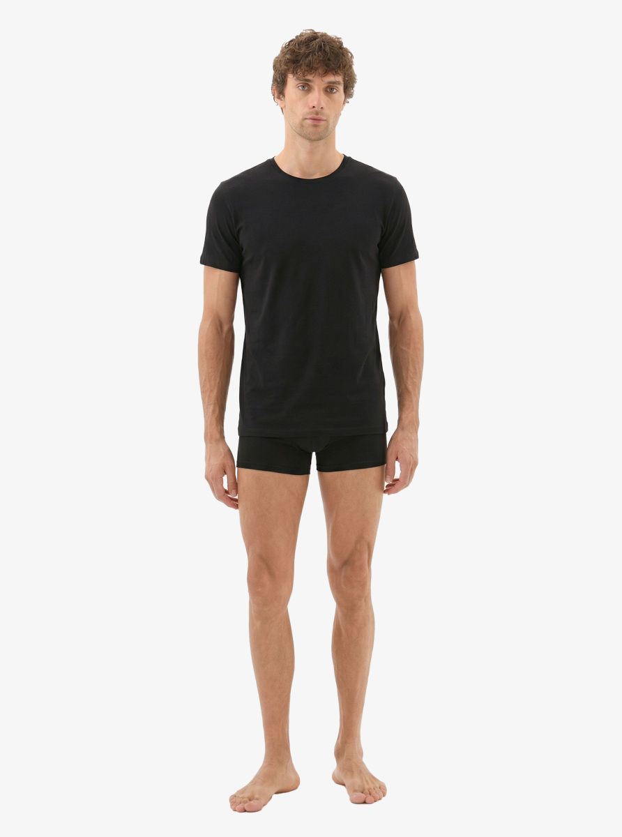 Erkek Fanila Bisiklet Yaka Aura 9506 - Siyah - 4