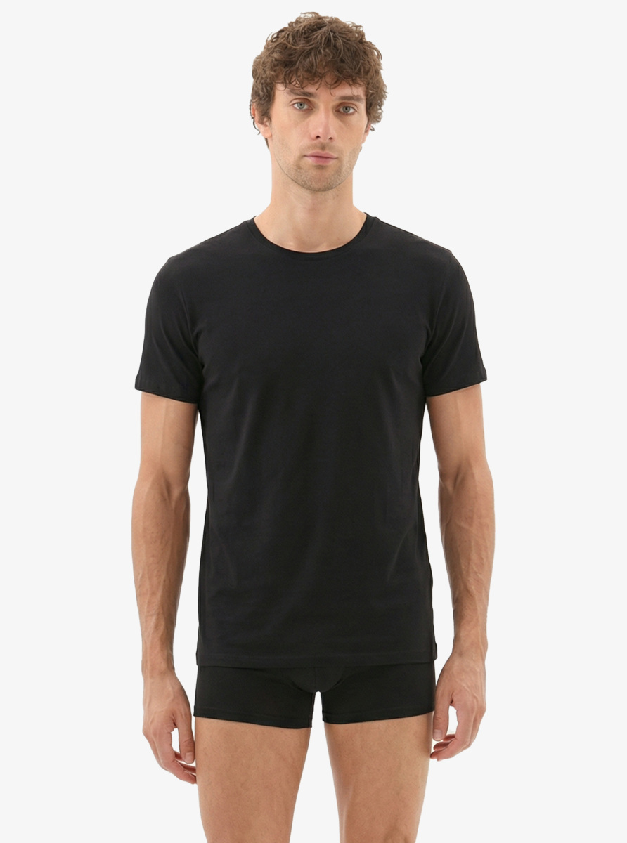 Erkek Fanila Bisiklet Yaka Aura 9506 - Siyah - Blackspade