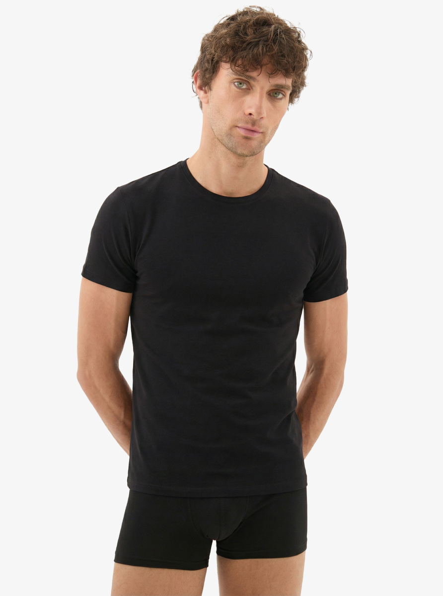 Erkek Fanila Bisiklet Yaka Aura 9506 - Siyah - 3