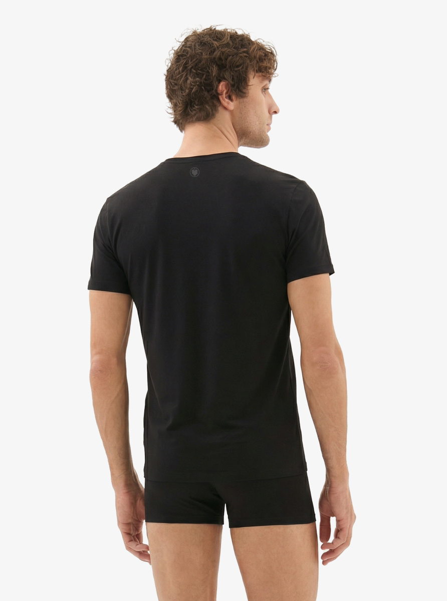 Erkek Fanila Bisiklet Yaka Aura 9506 - Siyah - Blackspade (1)