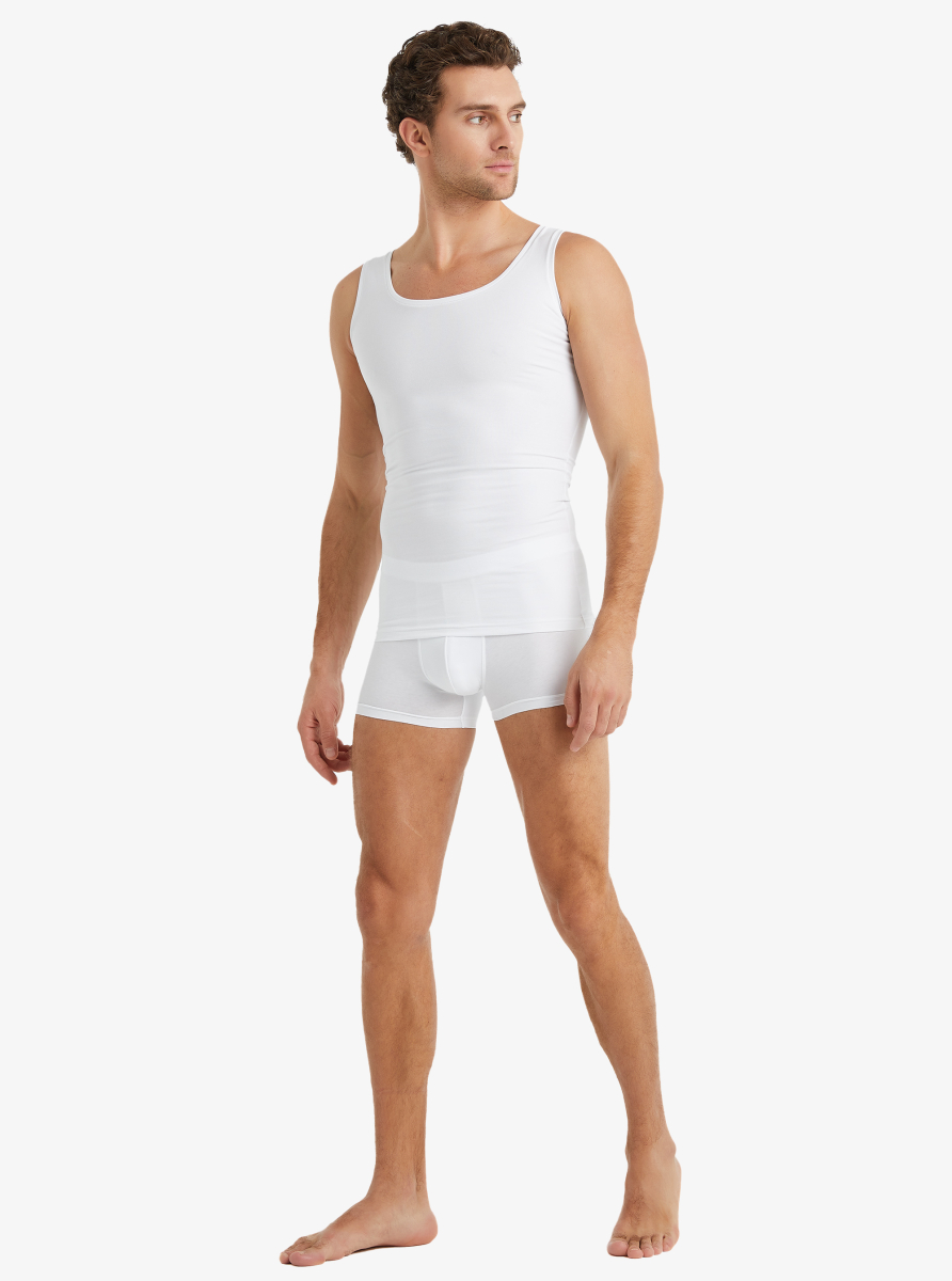 Erkek Korse Atlet 9228- Beyaz - 1