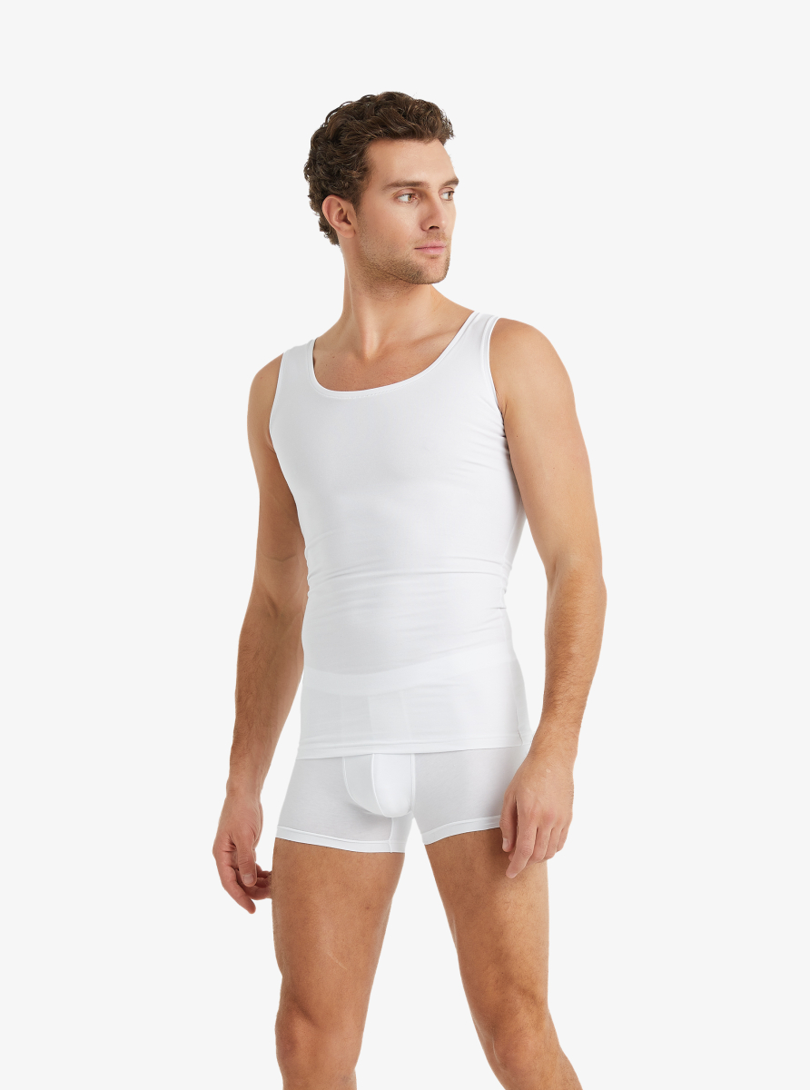 Erkek Korse Atlet 9228- Beyaz - 2