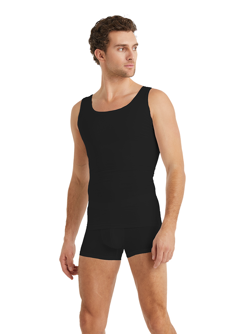 Erkek Korse Atlet 9228- Siyah - Blackspade