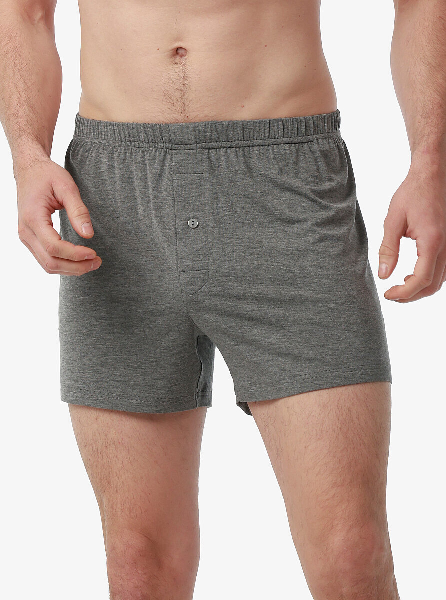 Erkek Modal Elastan Boxer Silver 9312 - Antrasit - 3