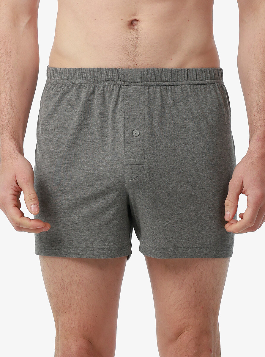 Erkek Modal Elastan Boxer Silver 9312 - Antrasit - 1