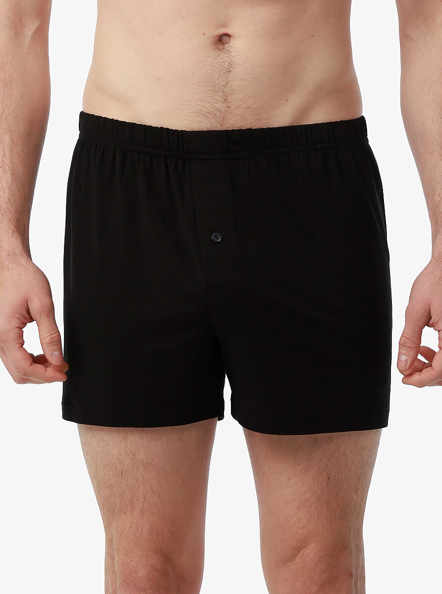 Erkek Modal Elastan Boxer Silver 9312 - Siyah - 3