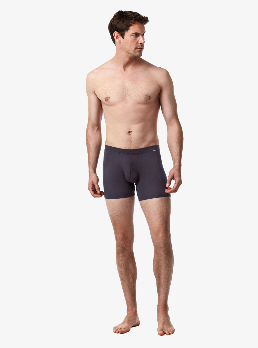 Erkek Modal Elastan Boxer Silver 9313 - Antrasit - 1