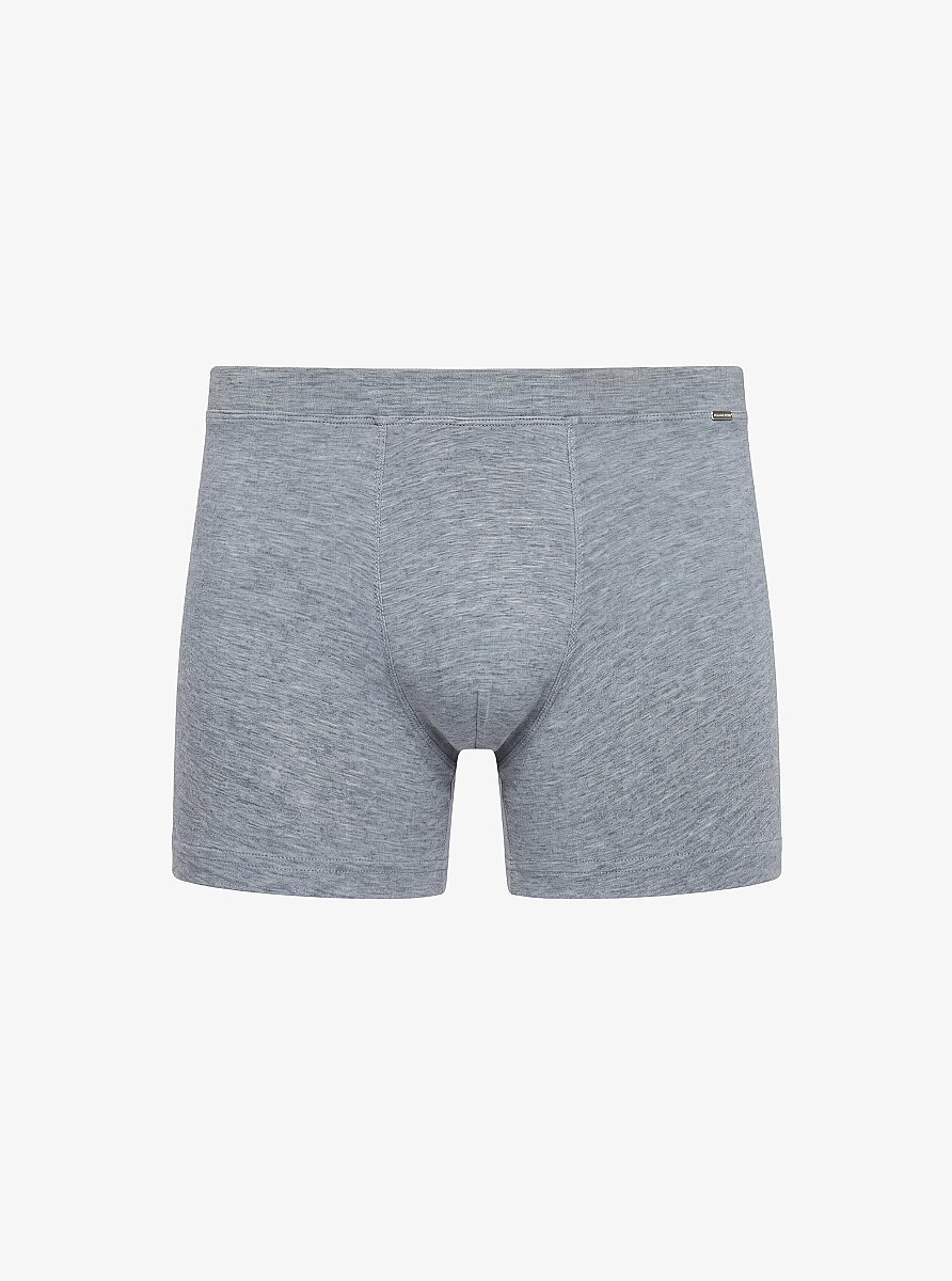 Erkek Modal Elastan Boxer Silver 9313 - Gri Melanj - 1