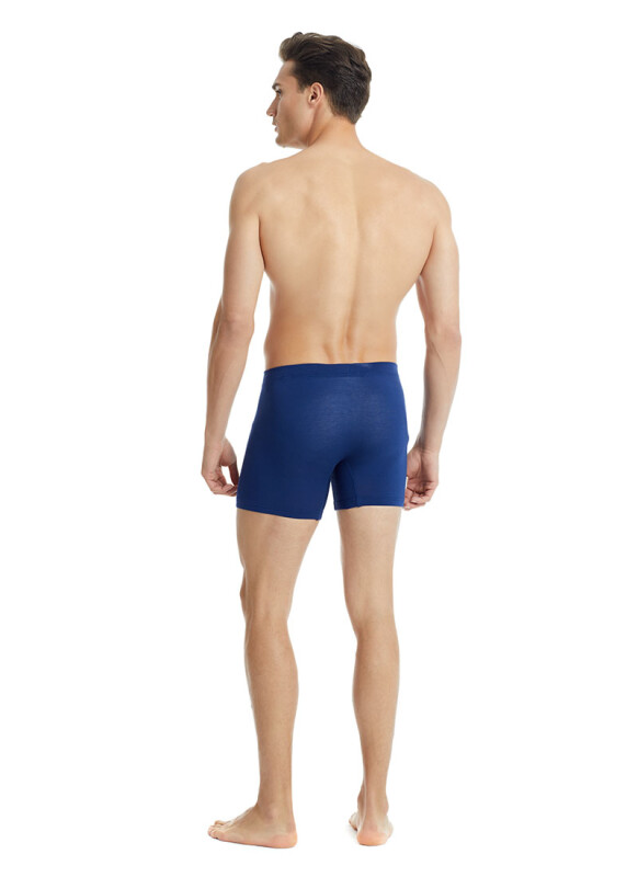 Erkek Modal Elastan Boxer Silver 9313 - Lacivert - 7