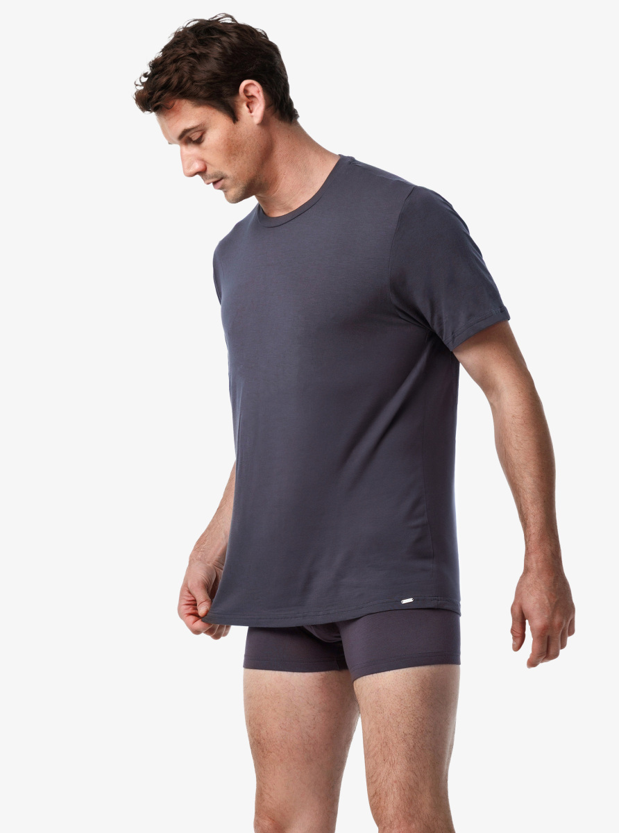 Erkek Modal Elastan Fanila Silver 9306 - Antrasit - 1