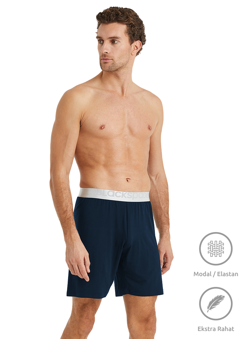 Erkek Modal Pijama Altı 9314 - Lacivert - 1