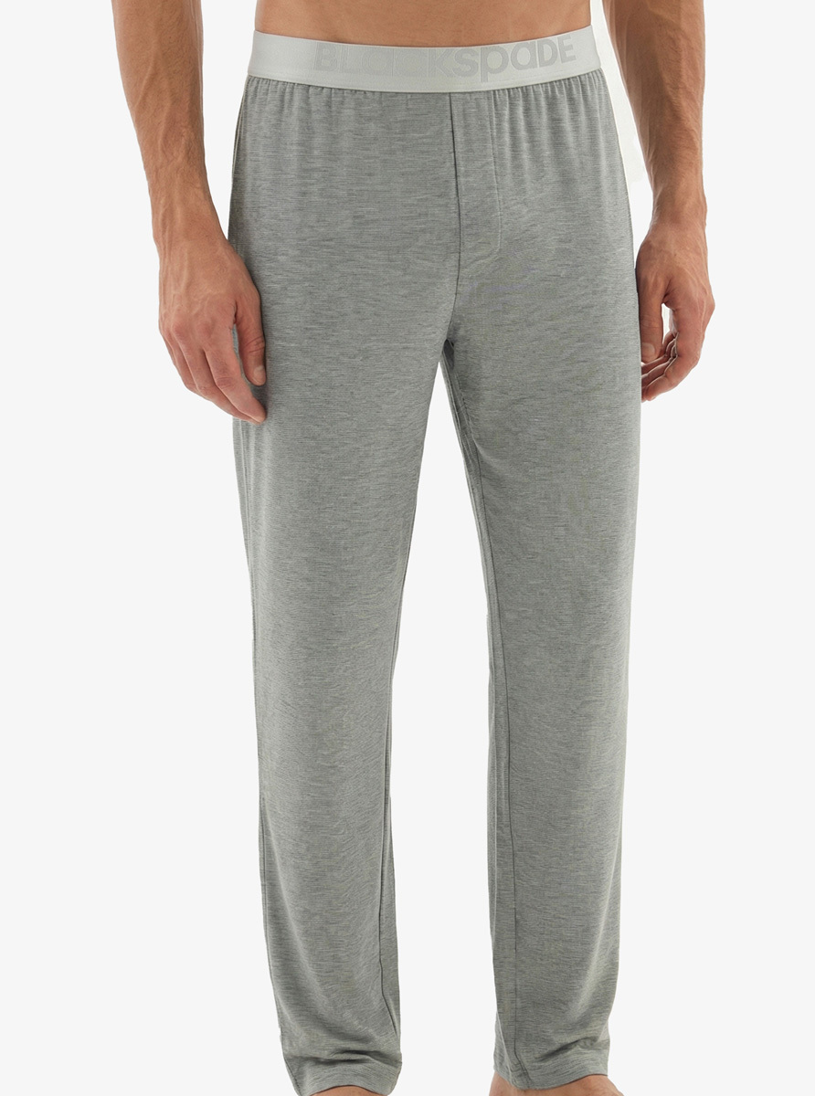 Erkek Modal Pijama Altı Silver 9304 - Gri Melanj - Blackspade (1)