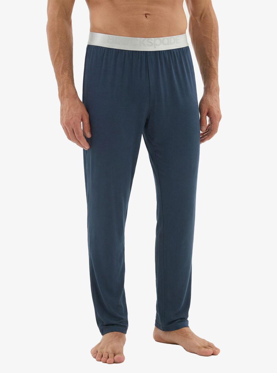 Erkek Modal Pijama Altı Silver 9304 - Lacivert - 3