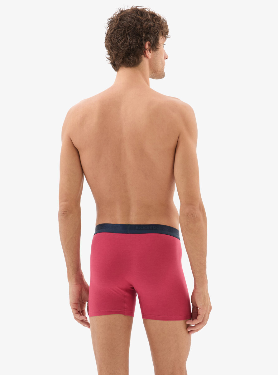 Erkek Pamuk Elastan Boxer 40861 - Kırmızı - Blackspade (1)