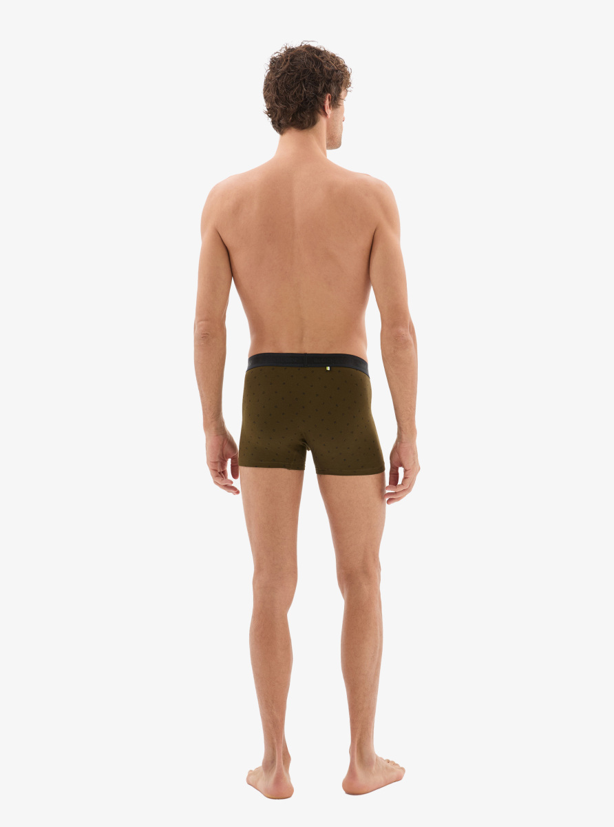 Erkek Pamuk Elastan Boxer 40862 - Desenli - 5