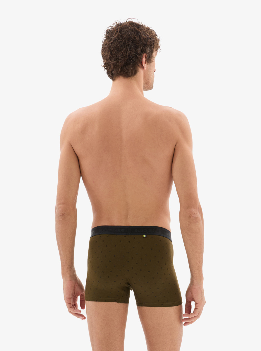 Erkek Pamuk Elastan Boxer 40862 - Desenli - 2