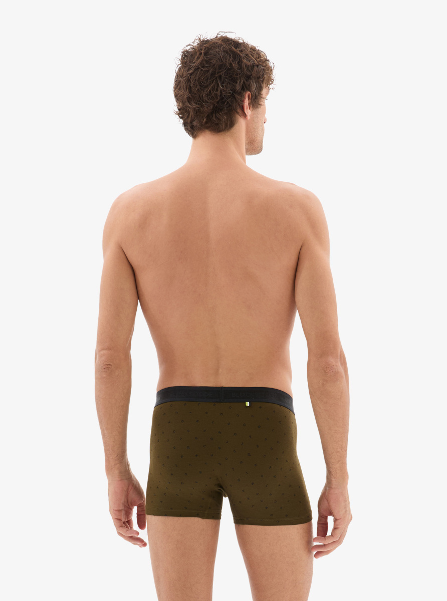 Erkek Pamuk Elastan Boxer 40862 - Desenli - 2