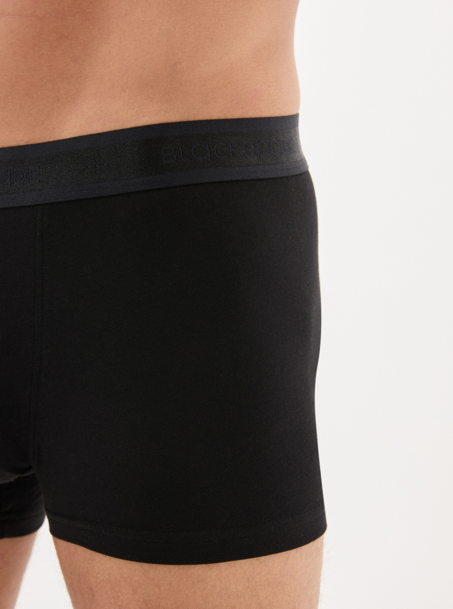 Erkek Pamuk Elastan Boxer 40863 - Siyah - 3