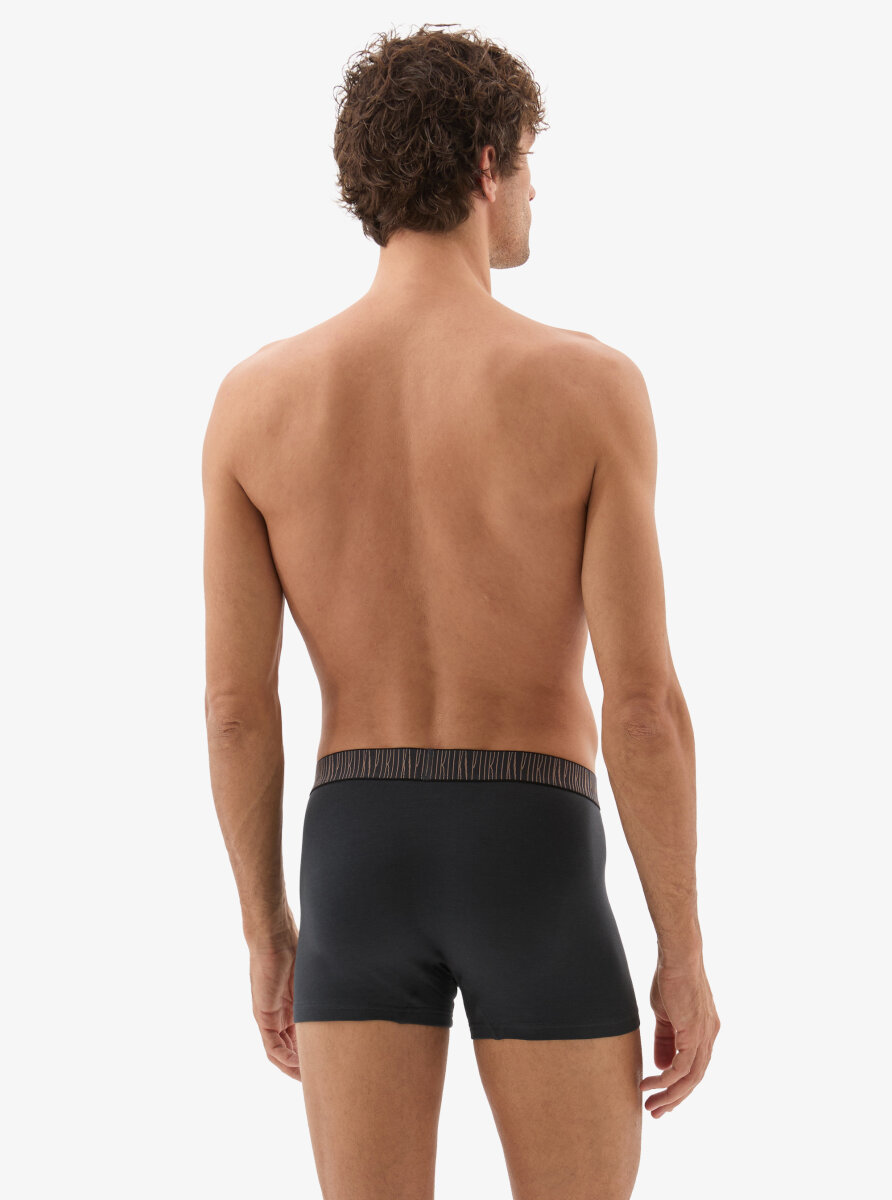 Erkek Pamuk Elastan Boxer 40866 - Antrasit - 2
