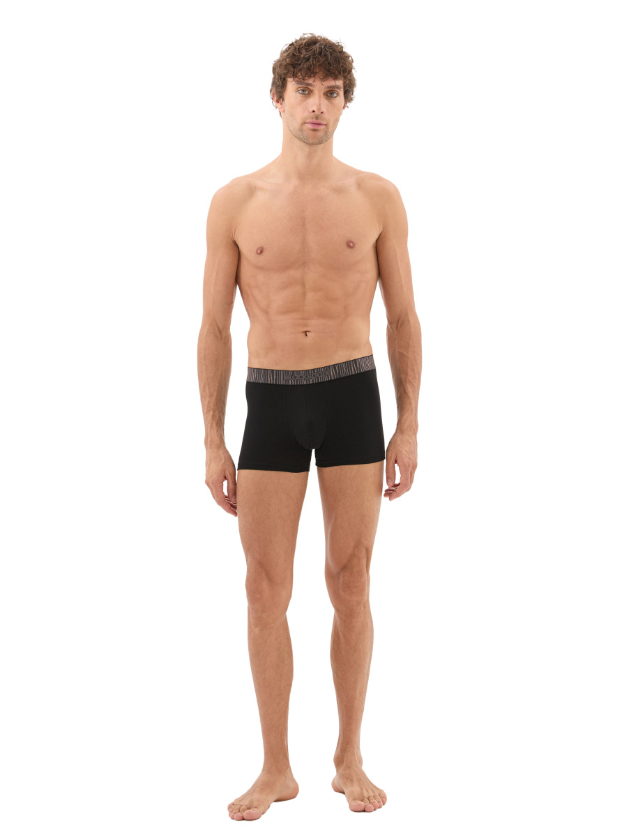 Erkek Pamuk Elastan Boxer 40866 - Siyah - 5