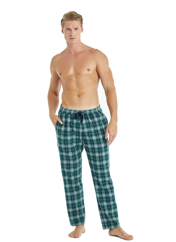 Erkek Pijama Alt 30986 - Yeşil - 1
