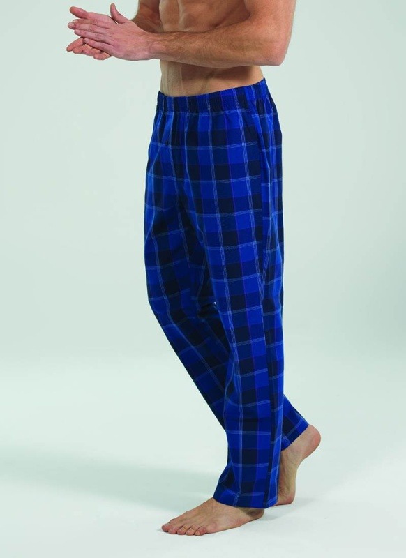 Erkek Pijama - Alt 7547 - Mavi Lacivert - 1