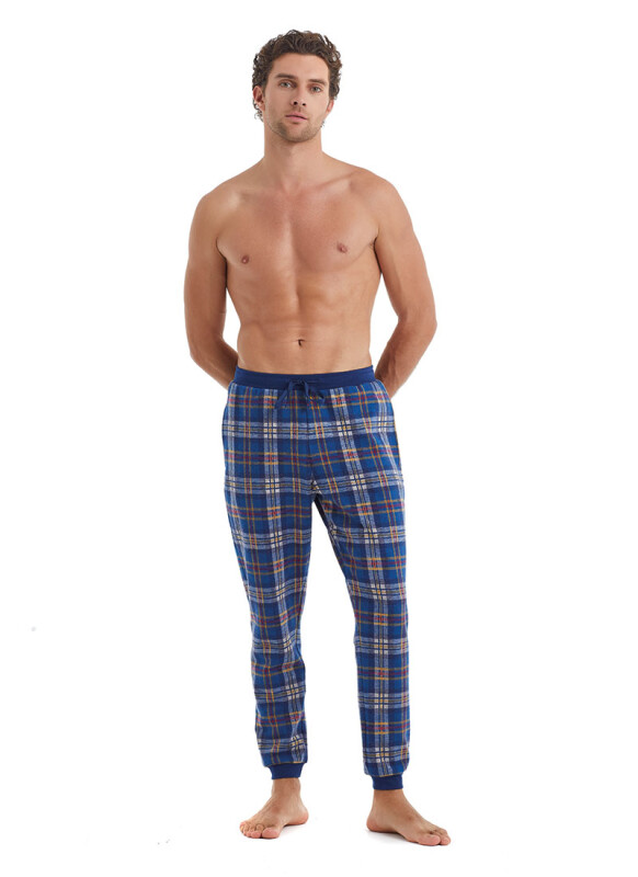 Erkek Pijama Altı 40097 - Mavi - Blackspade