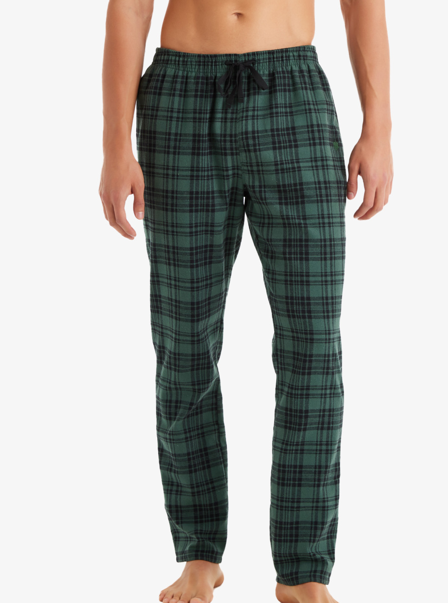 Erkek Pijama Altı 40588 - Yeşil - Blackspade