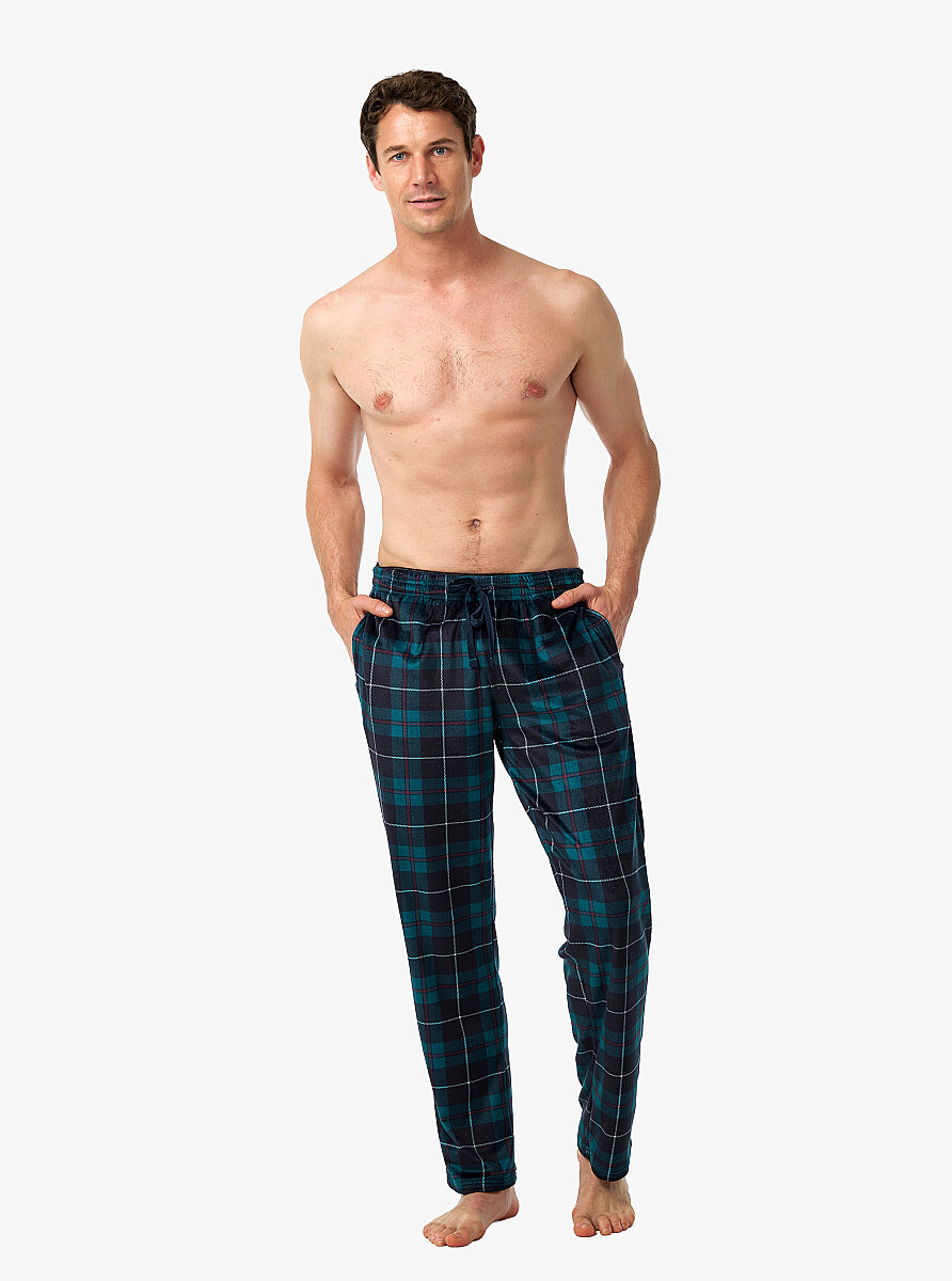 Erkek Pijama Altı 40980 - Ekose Desenli - 5
