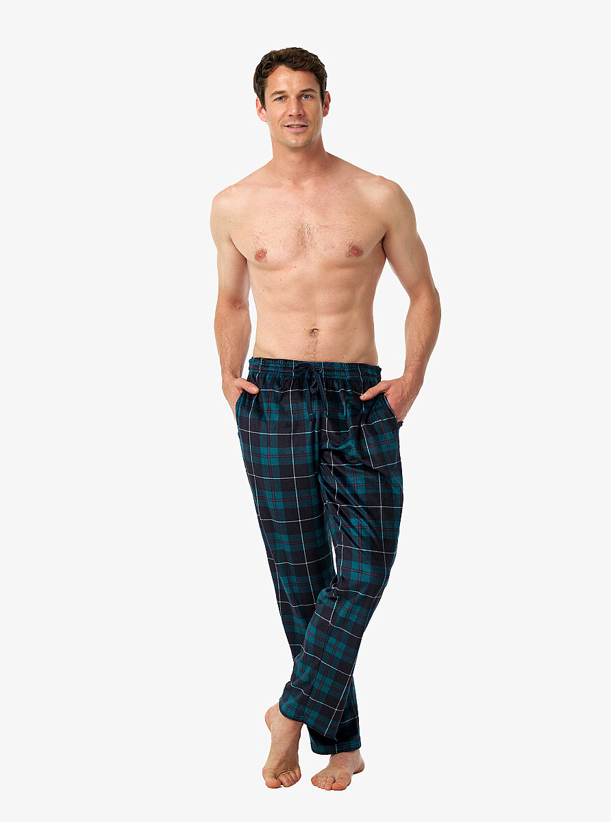 Erkek Pijama Altı 40980 - Ekose Desenli - Blackspade (1)