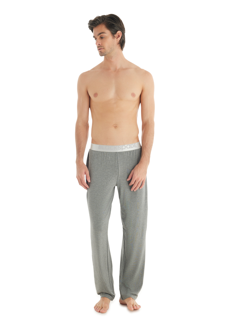 Erkek Pijama Altı Silver 9304 - Gri Melanj - Blackspade