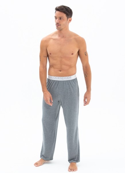 Erkek Pijama Altı Silver 9304 - Gri Melanj - Blackspade
