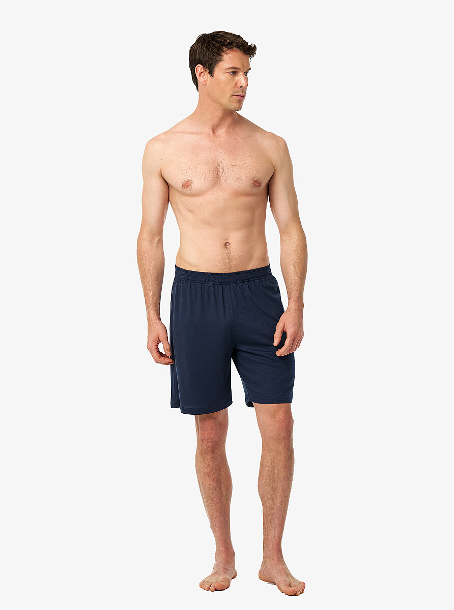 Erkek Pijama Altı Şort 40963 - Lacivert - Blackspade