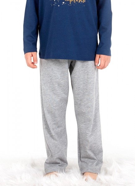 Erkek Pijama Takımı 30720 - Mavi - 3