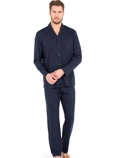 Erkek Pijama Takımı 30722 - Lacivert - 4
