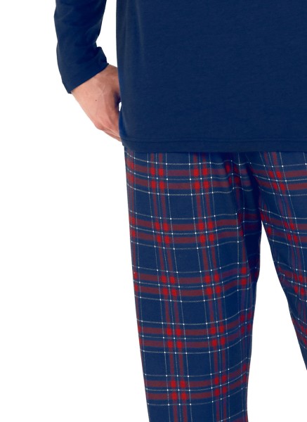 Erkek Pijama Takımı 30766 - Lacivert - 3