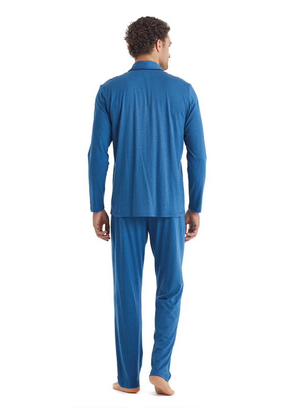 Erkek Pijama Takımı 40084 - Denim - Blackspade (1)
