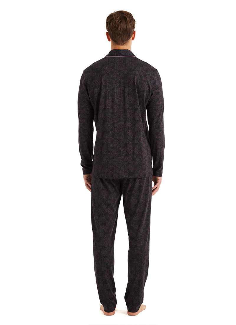 Erkek Pijama Takımı 40589 - Desenli - Blackspade (1)