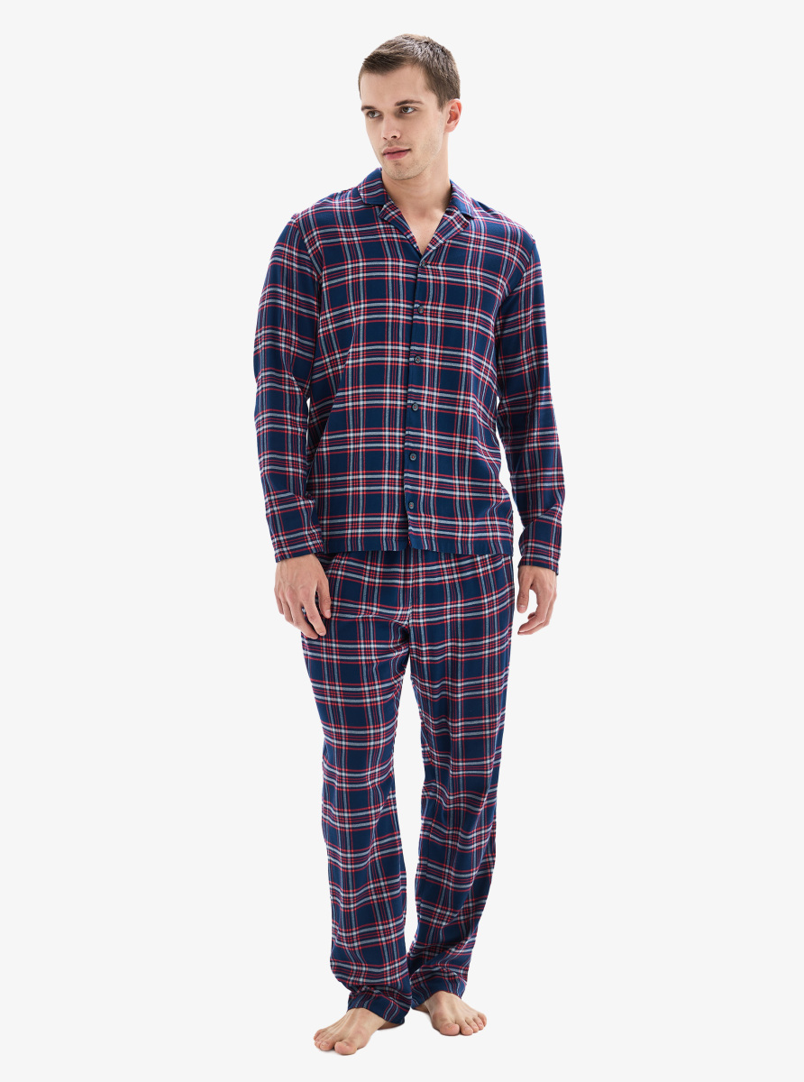 Erkek Pijama Takımı 40791 - Desenli - 4