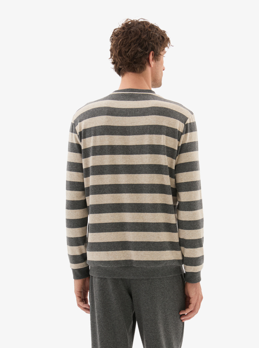 Erkek Pijama Takımı 40797 - Antrasit - 2