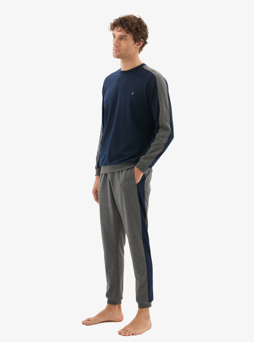 Erkek Pijama Takımı 40802 - Lacivert - 4