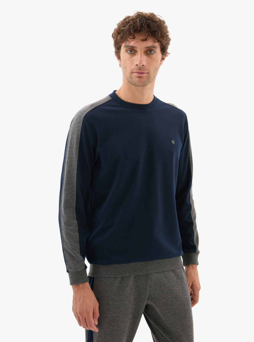 Erkek Pijama Takımı 40802 - Lacivert - 1
