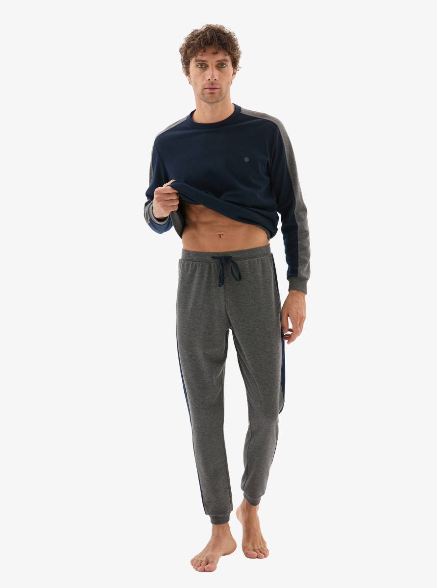 Erkek Pijama Takımı 40802 - Lacivert - 6