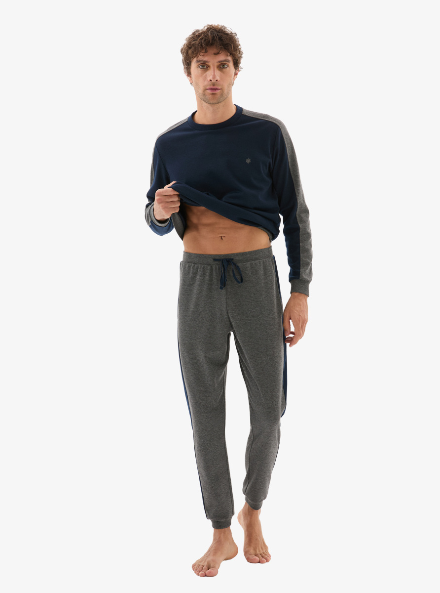 Erkek Pijama Takımı 40802 - Lacivert - 6